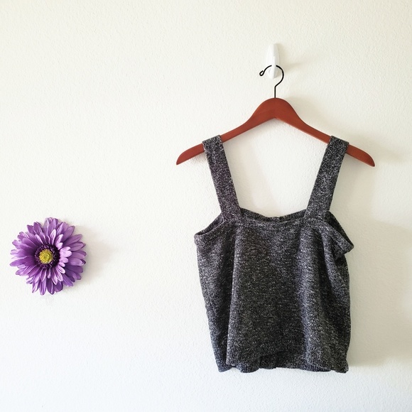 Madewell Button Front Sweater Tank Size Large - Picture 2 of 8